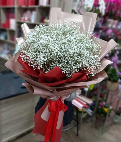 Букет цветов из: Гипсофила в Барановское