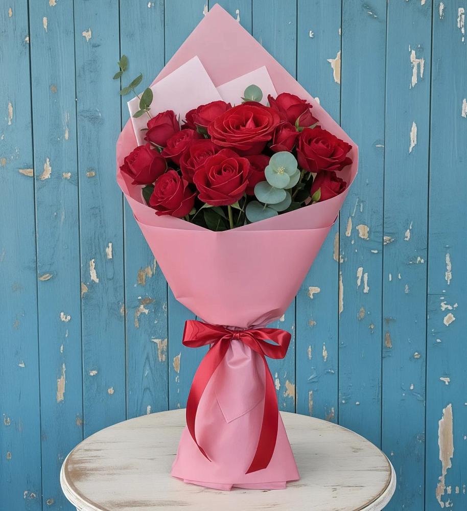 Букет цветов из: Розы в Барановское