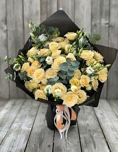 Букет цветов из:  Розы и Лизиантусы в Барановское