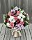 Букет цветов из: Альстромерии, Гвоздики, Розы и Хризантемы в Барановское