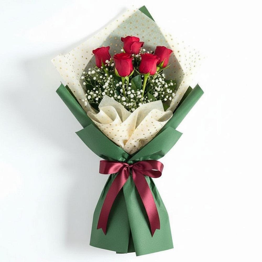 Букет цветов из: Розы в Барановское