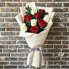 Букет цветов из:  Розы в Барановское