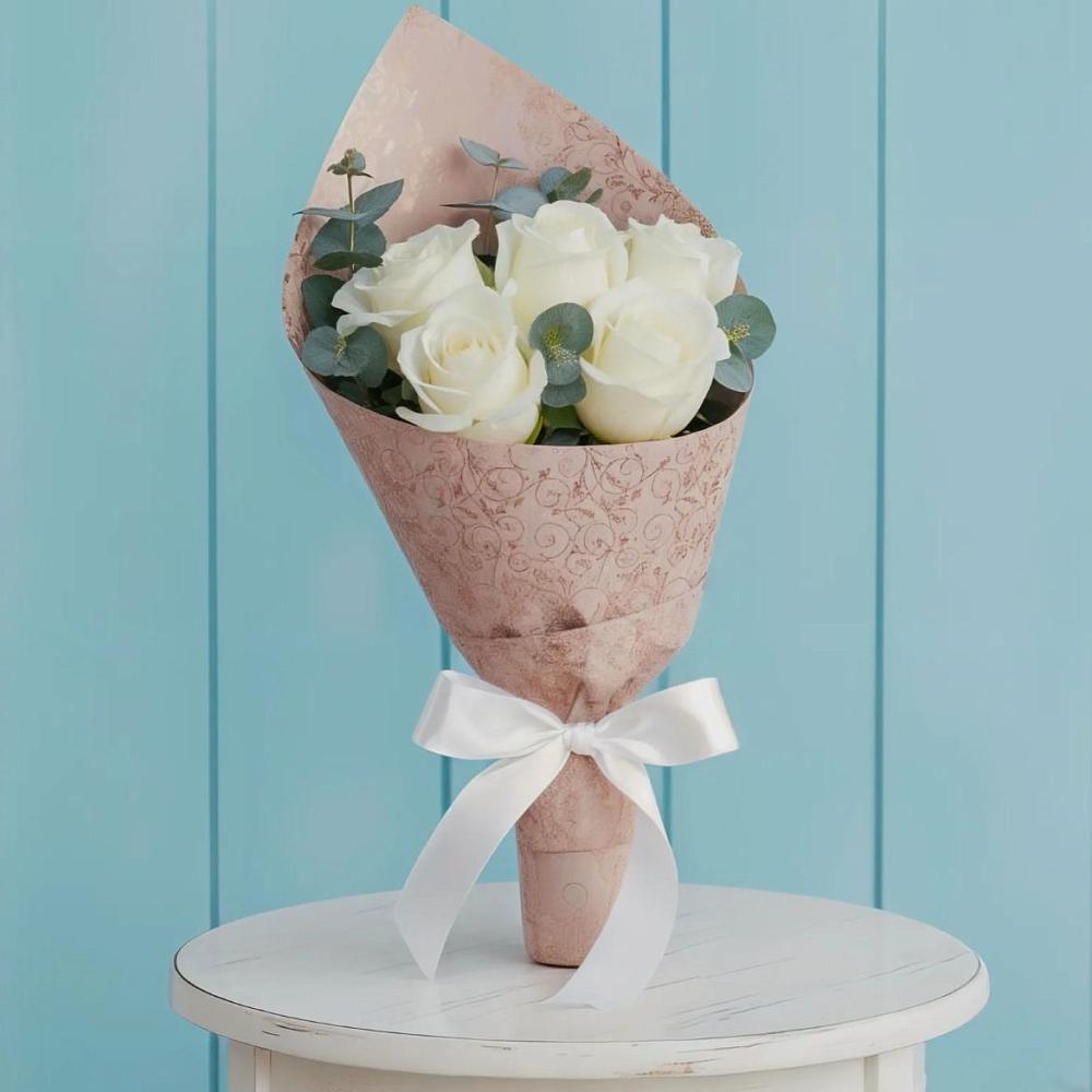 Букет цветов из: Розы в Барановское