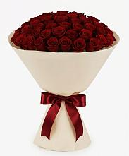 Букет 101 Бордовая роза Блэк Бакарра в Барановское