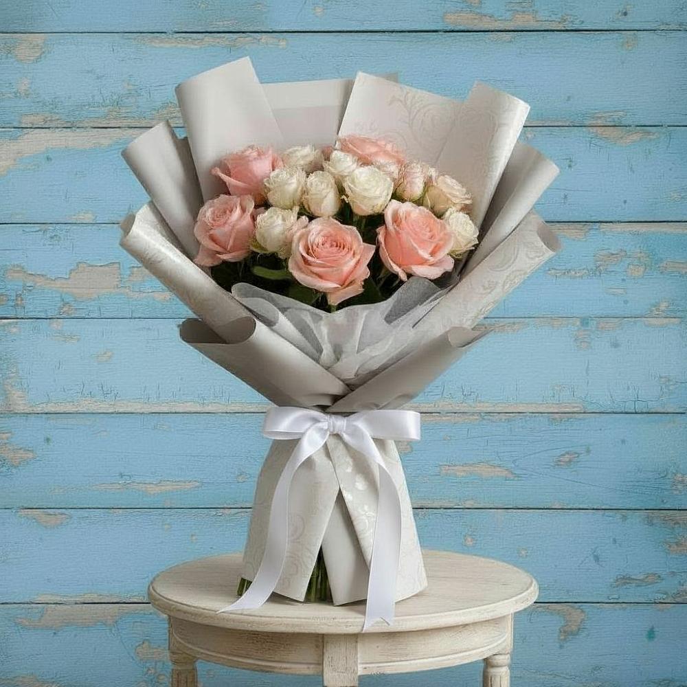 Букет цветов из: Розы в Барановское