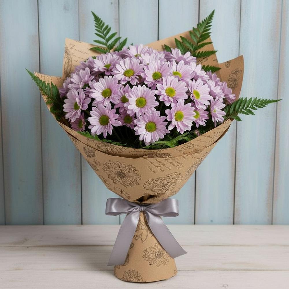 Букет цветов из: Хризантемы в Барановское