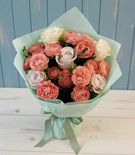 Букет цветов из:  Розы в Барановское