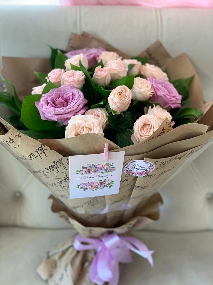 Букет цветов из: Розы в Барановское