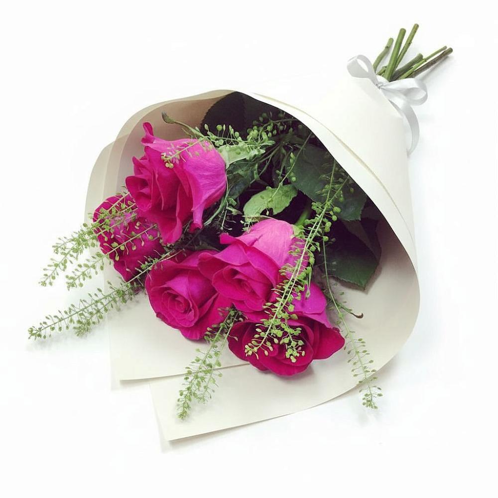 Букет цветов из: Розы в Барановское