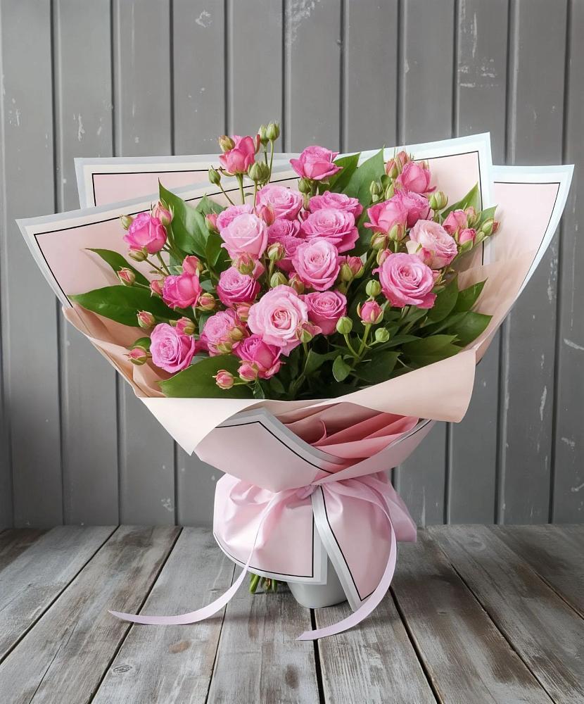Букет Розовый кустик в Барановское