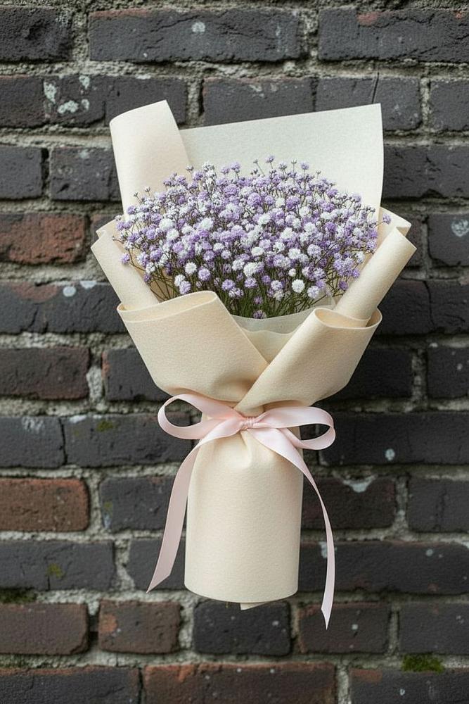 Букет цветов из: Гипсофила в Барановское