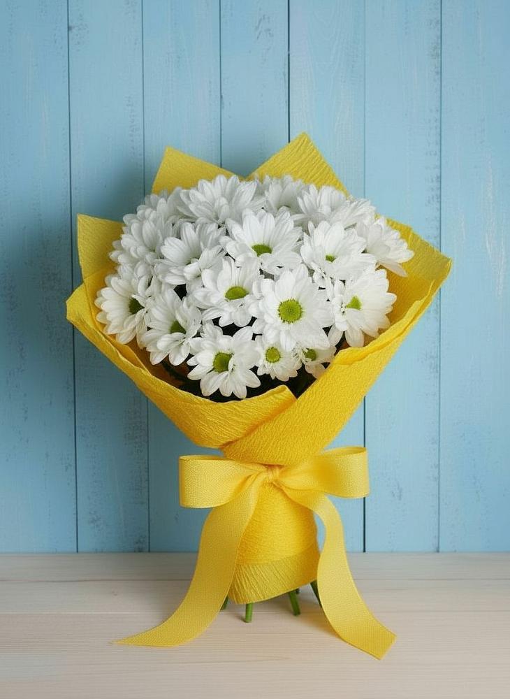 Букет цветов из: Хризантемы в Барановское