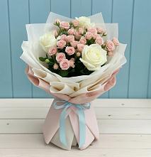 Букет цветов из:  Розы в Барановское