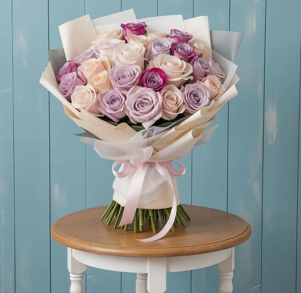 Букет цветов из: Розы в Барановское