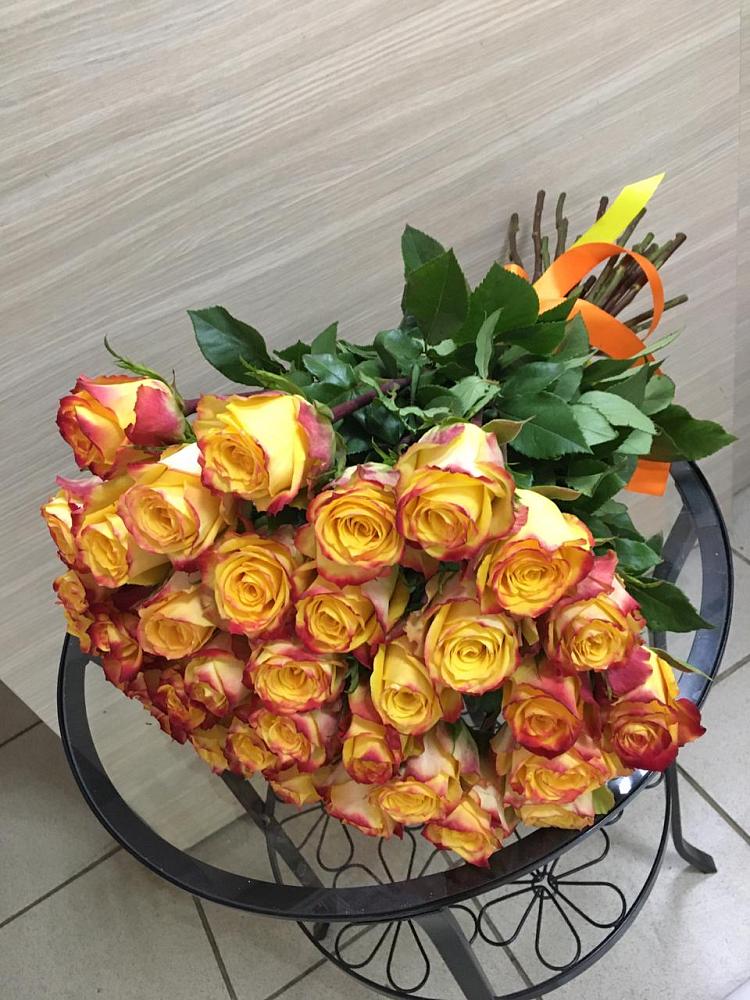 Букет Желтые розы в Барановское