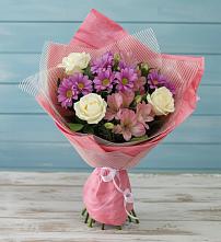 Букет цветов из:  Герберы в Барановское