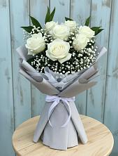 Букет цветов из:  Розы в Барановское