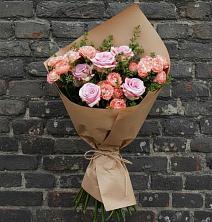 Букет цветов из:  Розы в Барановское