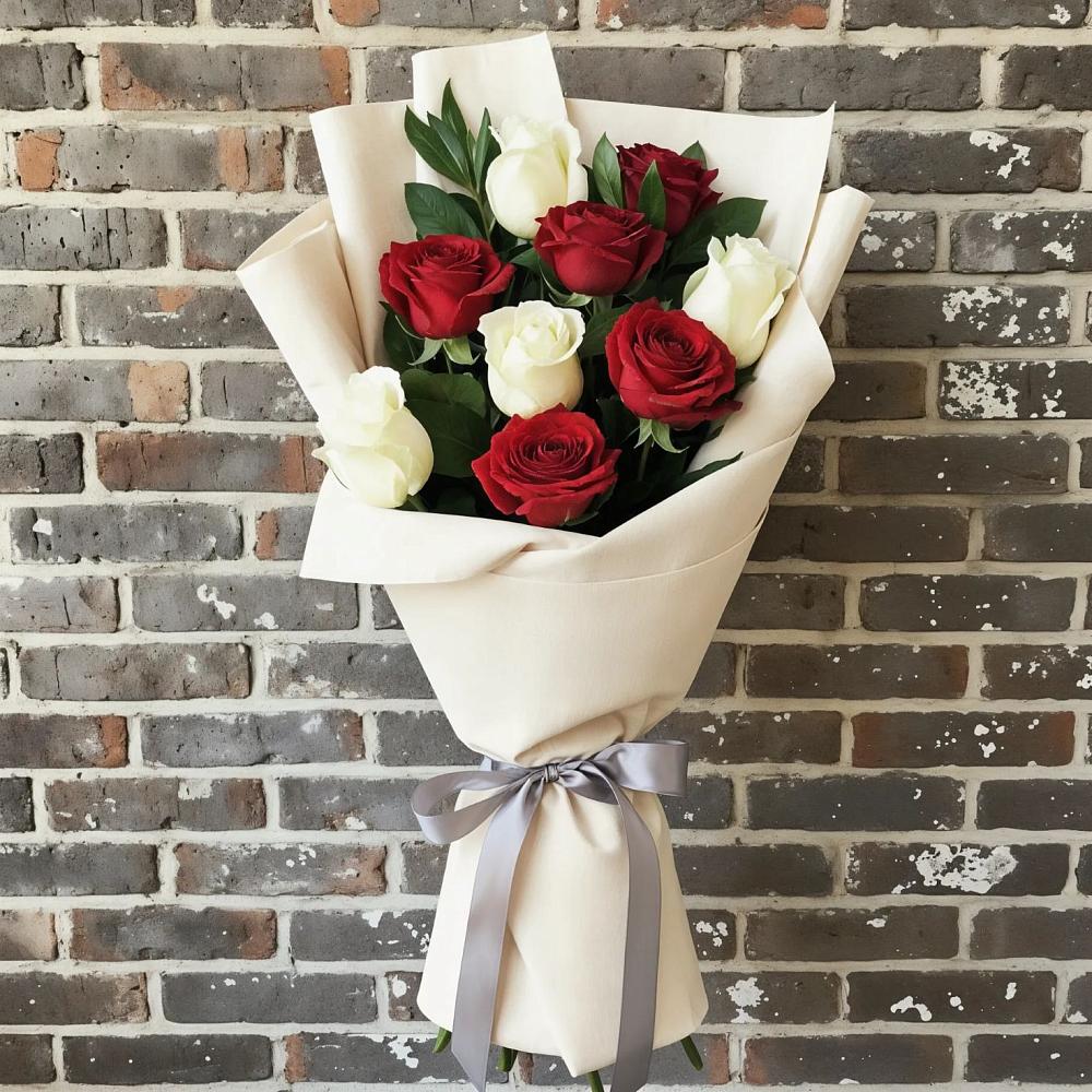 Букет цветов из: Розы в Барановское