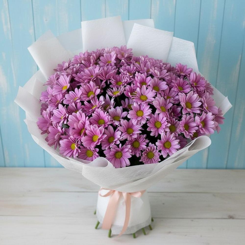 Букет цветов из: Хризантемы в Барановское