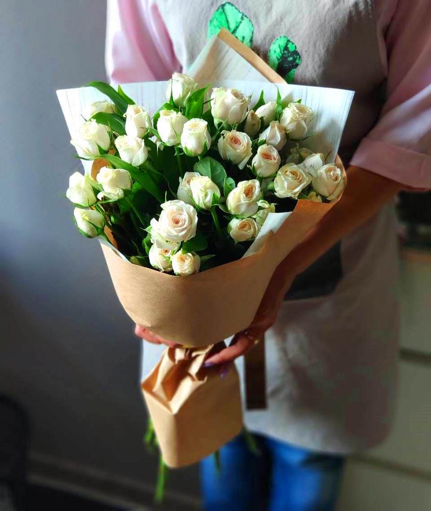 Букет цветов из: Розы в Барановское