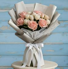 Букет цветов из:  Розы #REPLACE_PRED# Барановское