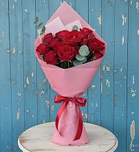 Букет цветов из:  Розы в Барановское