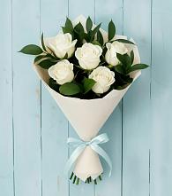Букет цветов из:  Розы в Барановское