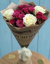 Букет цветов из:  Розы в Барановское