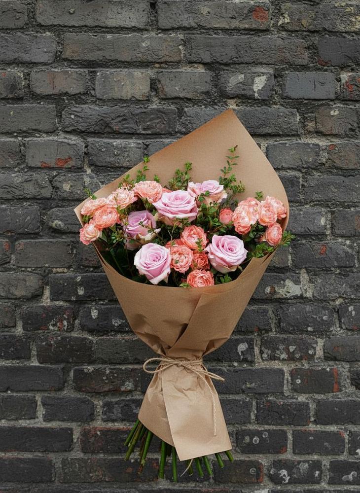 Букет цветов из: Розы в Барановское