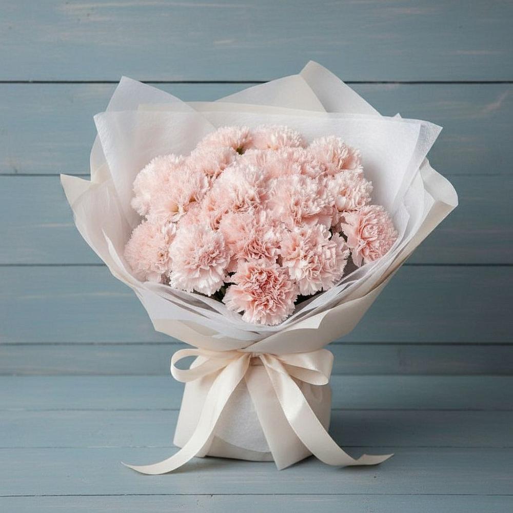 Букет цветов из: Гвоздики в Барановское