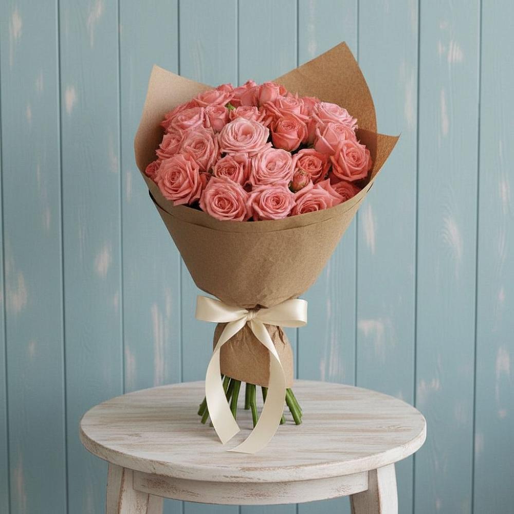 Букет цветов из: Розы в Барановское