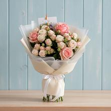 Букет цветов из:  Розы #REPLACE_PRED# Барановское