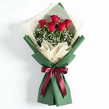 Букет цветов из:  Розы в Барановское