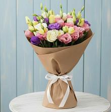 Букет цветов из:  Лизиантусы в Барановское