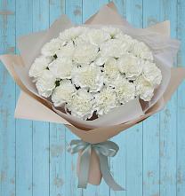 Букет цветов из:  Гвоздики в Барановское