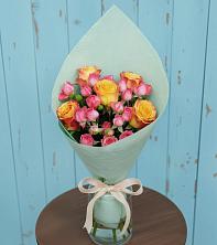 Букет цветов из:  Розы в Барановское