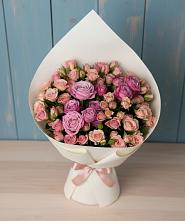 Букет цветов из:  Розы в Барановское