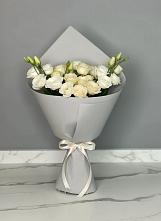 Букет цветов из:  Розы и Лизиантусы в Барановское